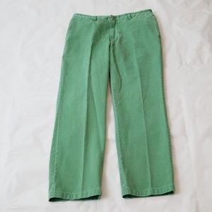 Vineyard Vines Washed Green Club Pants Size 34x30